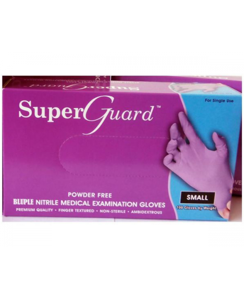 Gloves Nitrile Powder  Free  (SUPER GUARD)